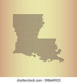map of Louisiana