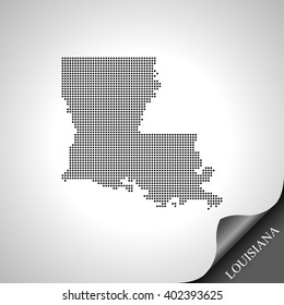 map of Louisiana