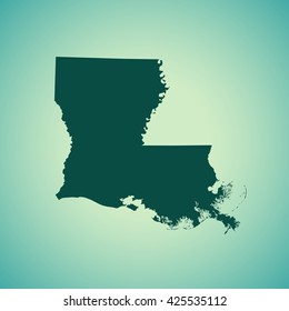 map of Louisiana