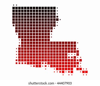 Map of Louisiana