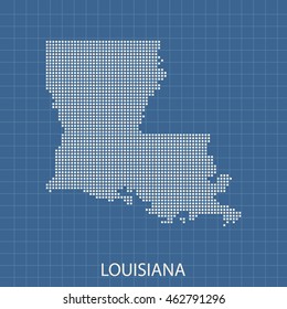 map of Louisiana