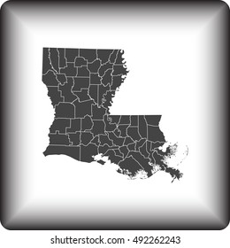 map of Louisiana