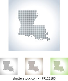map of Louisiana