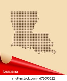 map of Louisiana