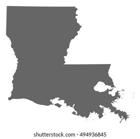 Map - Louisiana (United States)