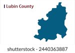 Map of Lubin County, Lubin County Map, Region of Poland, district, states, Poland map, Politics, government, people, national day, full map, area, containment, outline