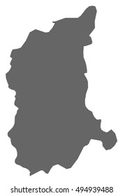 Map - Lubusz (Poland)