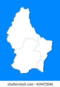 Map - Luxembourg