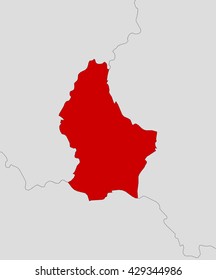 Map - Luxembourg