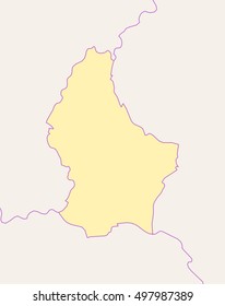 Map - Luxembourg