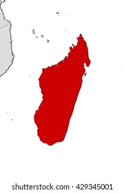 Map - Madagascar