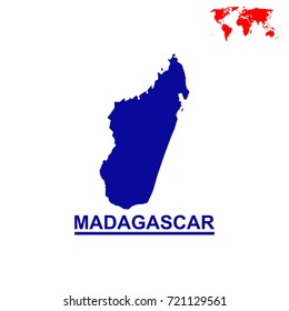 Map of Madagascar