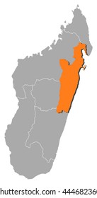Map - Madagascar, Toamasina