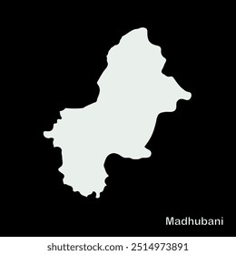 Mapa de Madhubani Bloque, Distrito de Champaran, Estado de Bihar, República de la India, Gobierno de Bihar, territorio indio, India oriental, política, aldea, turismo