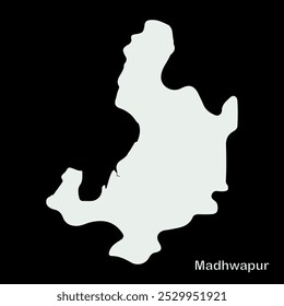 Map of Madhwapur Block, Madhubani District, Bihar State, Republic of India, Government of Bihar, Indian territory, Eastern India, politics, village, tourism