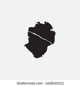 Map of Madurai - India graphic element Illustration template design
