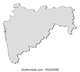 Maharashtra Map Stock Images, Royalty-Free Images & Vectors | Shutterstock