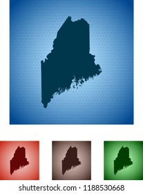 map of Maine