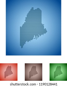 map of Maine