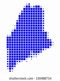 Map of Maine