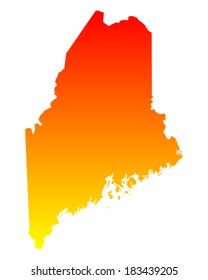Map of Maine