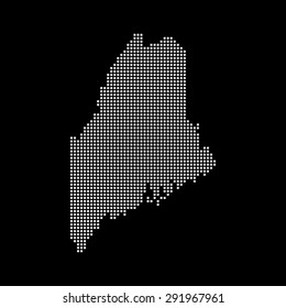 map of Maine