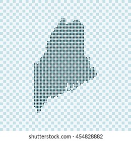 map of Maine