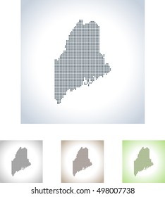 map of Maine