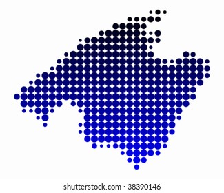 Map of Majorca