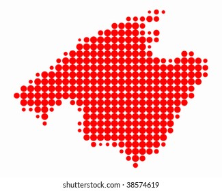 Map of Majorca