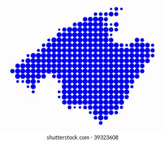 Map of Majorca