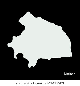 Map of Maker Block ,Saran District, Bihar State, Republic of India, Government of Bihar, Indian territory, Eastern India, politics, village, tourism