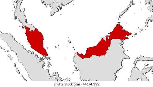 Map - Malaysia