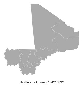 Map - Mali