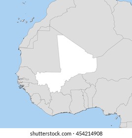Map - Mali