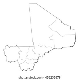 Map - Mali