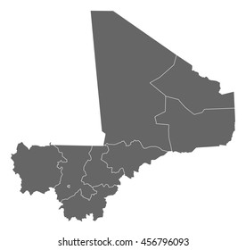 Map - Mali