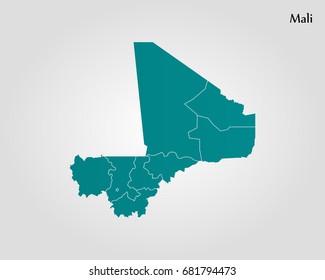 Map of Mali