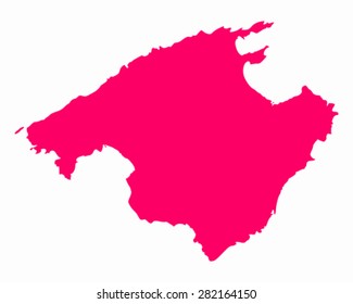 Map of Mallorca