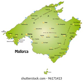 Map Of Mallorca