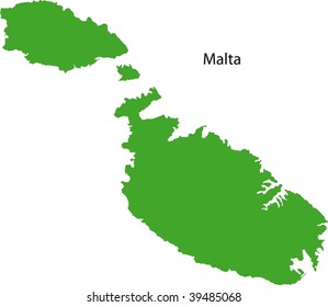 Map of Malta