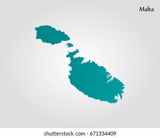Map of Malta