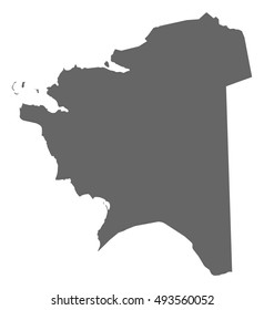 Map - Mangystau (Kazakhstan)