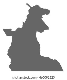 Map - Maniema (Democratic Republic of the Congo)
