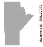 Map of Manitoba