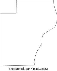 map of manitowoc county in state of wisconsin