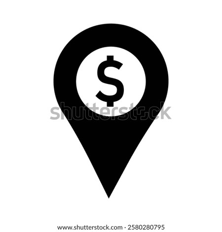 Map marker from Dollar Banking Icon Set