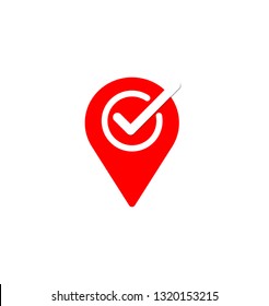 map marker icon, eps 10