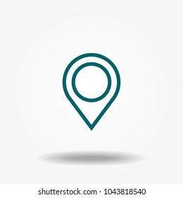 Map Marker icon from Primitive Set