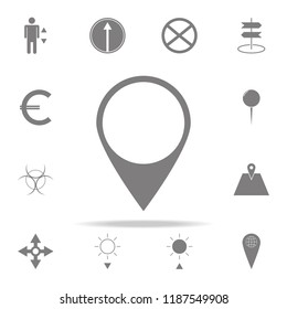 Map marker location icon. web icons universal set for web and mobile